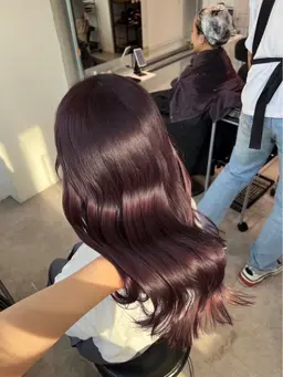 🌈大人気🌈ブリーチなしWカラー🍒➕プレミアム髪質改善トリートメント🫧艶髪美白効果🫐🧊