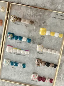 FOOT👣【NEWOPEN記念】オフ無料⭐️フットネイル★定額デザイン《8種類から選べる》¥4000