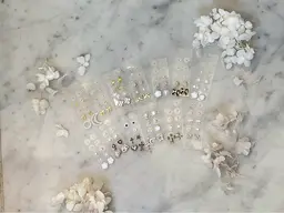 《new menu.*･ﾟ》今月限定🧚‍♂️耳つぼJewelry︎︎‎𖤐 ̖́-‬ ※両耳10コ