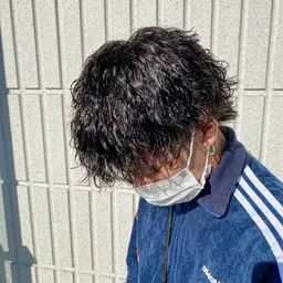 men's"カット＋パーマ