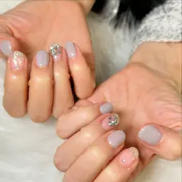※Jrネイリスト施術【ハンド】デザインサンプル・シンプルコース☆オフ無し