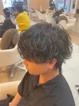 【メンズ】　大切なお出かけ前に、ヘアセット‼️（シャンプー付）