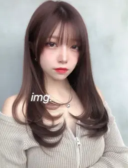 【🖤🇰🇷鎖骨下レイヤー🗝】🎀ロングモデル🫧カット+トリートメント土日祝可⭕️