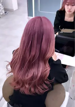 💎12月限定クーポン💎 リタッチブリーチ + 透明感カラー + 艶トリートメント