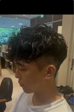 メンズカットパーマ🌀
