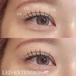 人気NO.1✨️ 【LEDマツエク💘】最高級セーブル120本♡1.5倍~2倍の圧倒的な持続力【指名料込】