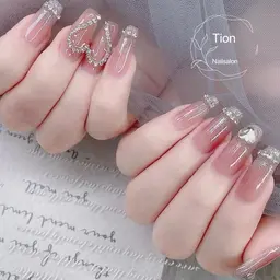 【Hand】チップスカルプ※持ち込みデザイン10本アート＆つけ放題 ¥14800