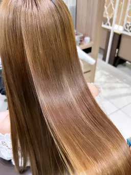 白髪染めリタッチ染めカラー