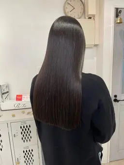 カット+髪質改善ストレート+トリートメント