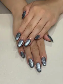 【Jr.ネイリスト練習施術】ハンドマグネットワンカラー💖¥3,500