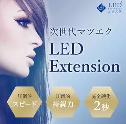 🤍最新技術🤍LEDフラットラッシュつけ放題+束感硬化コーティング