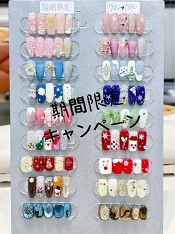 【期間限定】★クリスマスアートネイル☆