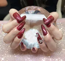 ❤ちゅるんワンカラーネイル❤(ラメ可、オフケア込)