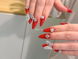 🉐時間内自爪ワンカラーパーツつけ放題🤩全てのパーツは対象✨初回オフ無料