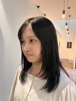 学生さん必見‼️(暗髪にしたい方おすすめ)自毛風暗染め