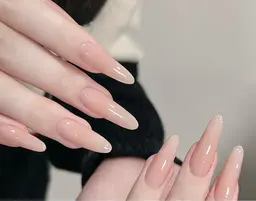 チップ長さだしワンカラーorラメグラ　オフなし