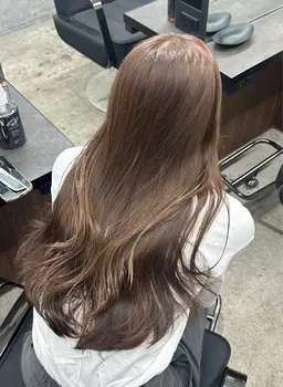 【ブリーチなしで最大限まで明るく🔥】ブリーチなしダブルカラー➕保湿ケア