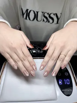 自爪, キャッツアイネイル ,クリアジェルネイル💅💅💅