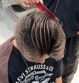 【ケアブリーチ】メンズバレイヤージュ