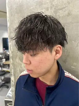 期間限定！［メンズ専用メニュー］カット+パーマモデル✨