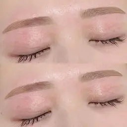 【アイブロウWAXスタイリング】毛量調整（間引き）＋保湿＋メイク仕上げ