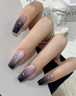 ガラスフレンチ／ミラー🪞ネイル／オーロラネイル／マグネットフレンチ🧲