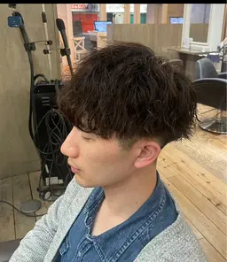 【ミニモ限定割】カット＋波巻きパーマ＋眉毛カット✨印象爆上げセット！