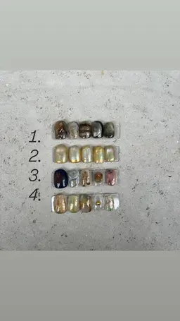 select design A ※予約時にご希望の番号を送ってください