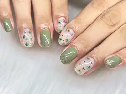 【オフあり】　当店人気No2 定額シンプルデザイン Hand Gel 平日¥5800/土日祝¥6300/可愛いが叶う❣️