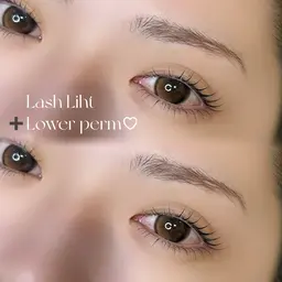 （モデル様メニュー）上下まつ毛パーマ🎀.. ♡°