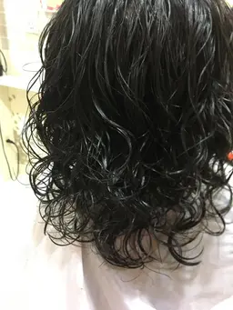 ふんわりパーマ