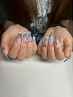 【自店・他店ハードオフ無料💅】マグネットネイルor フラッシュネイル⟡.·