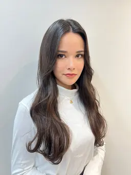 🇰🇷韓国ヘアスタイル🇰🇷ワンカラー➕髪質改善トリートメント🪄💫