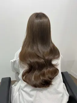 \スタイル撮影限定/ ブリーチなしWカラーbeigeカラー + 選べるioeオリジナルトリートメント 🫧🤍