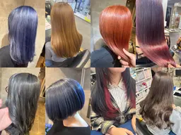 【新規限定】ダブルカラー（フルブリーチ+全体カラー）（ロング料金無し）超お得‼️ケアブリーチ使用😍✨✨💘