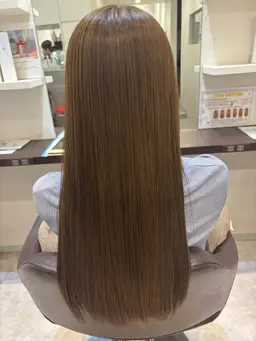 5名様限定☆美髪ストレート☆カット＋ナチュラルストレート