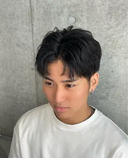 【7•8月限定】メンズカット👦🏻（センターパート、マッシュ、ショート限定）