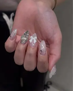 【ハンド/オフ込】120分アートし放題💅🏻🩵持ち込みデザイン可