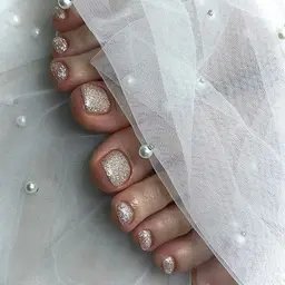 フットネイルワンカラー🐾✨