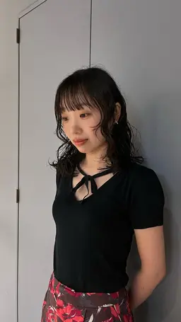 💫カット+デザインパーマ💫スタイリングを楽にしたい方、ウェットな質感が好きな方おすすめです