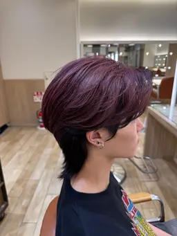 ブリーチ+カラー