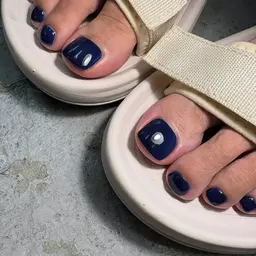 フットネイルワンカラー