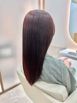 ✨カット+ケアカラー+超音波2ステップTR ￥7900 【髪質改善】