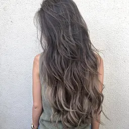 カラー+エアタッチハイライトバレイヤージュ (ハイトーンや、抜きっぱなしブロンドや海外ヘア好きな方オススメです⭐️)