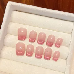 🎀🎀チップ長さだし＋マグネットフレンチ🎀🎀6500【ジェルオフ無料ケア込み】