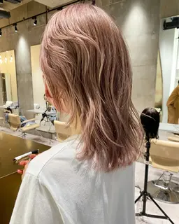 🫧カット+全体ブリーチ+ケアカラー