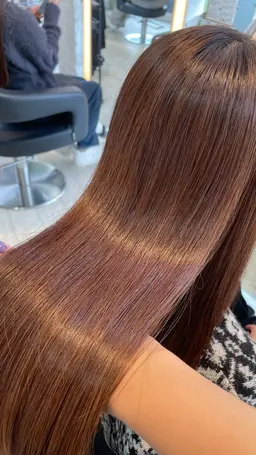 平日限定!!ブリーチなしダブルカラー+トリートメント✨