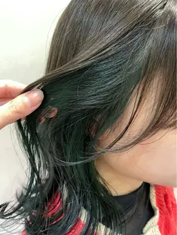 全体カラー＋インナーカラー[ブリーチあり]