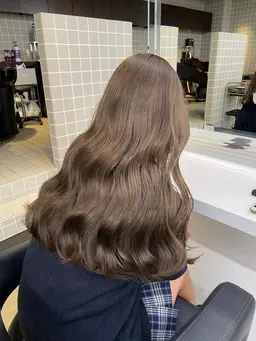 💕💕ブリーチなしWカラー➕3STEPトリートメント➕炭酸スパ＋➕コテ巻き仕上げ💕💕