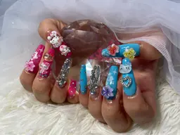 オフ別 / 長さ出しネイル 持ち込みデザイン🉑 (アート1本まで。)